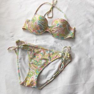 Victoria’s Secret Paisley Bikini - XS 2 Piece
